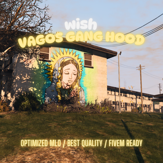 Vagos Gang Hood | MLO / MAP | Fivem GTAV | Optimized | Drag and Drop Files | Best Quality |