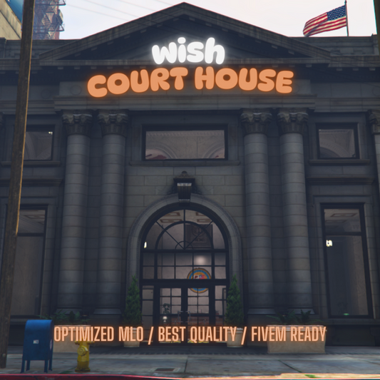 Court House | MLO / MAP | Fivem GTAV | Optimized | Drag and Drop Files | Best Quality |