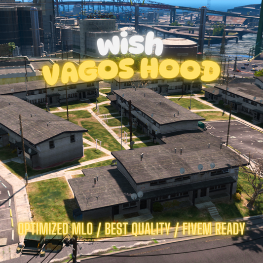 Vagos Hood | MLO / MAP | Fivem GTAV | Optimized | Drag and Drop Files | Best Quality |