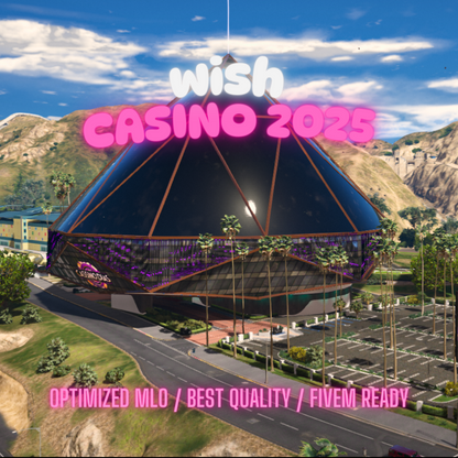 Casino 2025 | MLO / MAP | Fivem GTAV | Optimized | Drag and Drop Files | Best Quality |