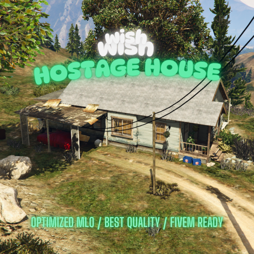 Hostage House | MLO / MAP | Fivem GTAV | Optimized | Drag and Drop Files | Best Quality |