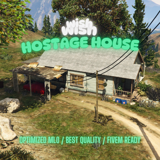 Hostage House | MLO / MAP | Fivem GTAV | Optimized | Drag and Drop Files | Best Quality |