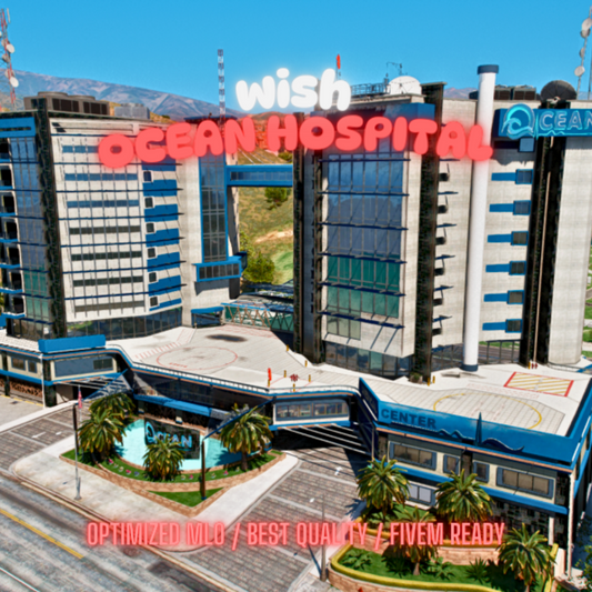 Ocean Hospital | MLO / MAP | Fivem GTAV | Optimized | Drag and Drop Files | Best Quality |