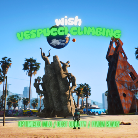 Vespucci Climbing | MLO / MAP | Fivem GTAV | Optimized | Drag and Drop Files | Best Quality |