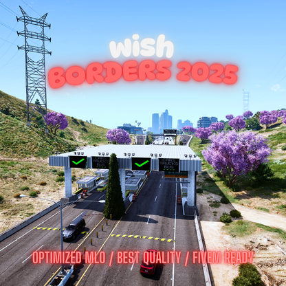 Borders | MLO / MAP | Fivem GTAV | Optimized | Drag and Drop Files | Best Quality |