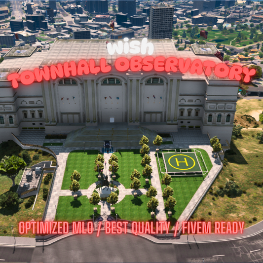 Townhall Observatory | MLO / MAP | Fivem GTAV | Optimized | Drag and Drop Files | Best Quality |