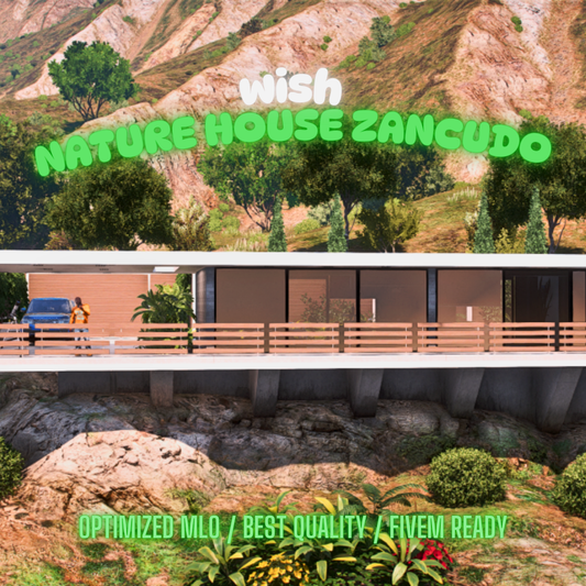 Nature House Zancudo | MLO / MAP | Fivem GTAV | Optimized | Drag and Drop Files | Best Quality |