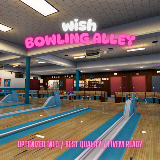 Bowling Alley | MLO / MAP | Fivem GTAV | Optimized | Drag and Drop Files | Best Quality |