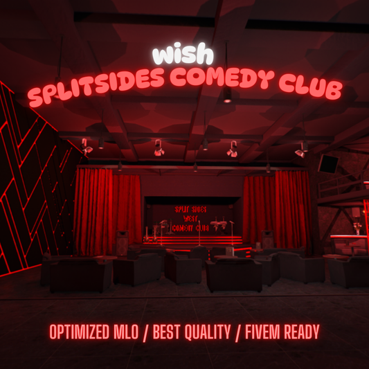 Split Sides Comedy Club | MLO / MAP | Fivem GTAV | Optimized | Drag and Drop Files | Best Quality |