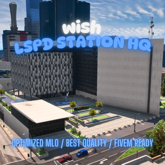 Lspd Station Hq | MLO / MAP | Fivem GTAV | Optimized | Drag and Drop Files | Best Quality |