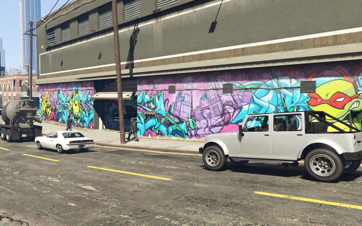 Graffiti Mechanic | MLO / MAP | Fivem GTAV | Optimized | Drag and Drop Files | Best Quality |