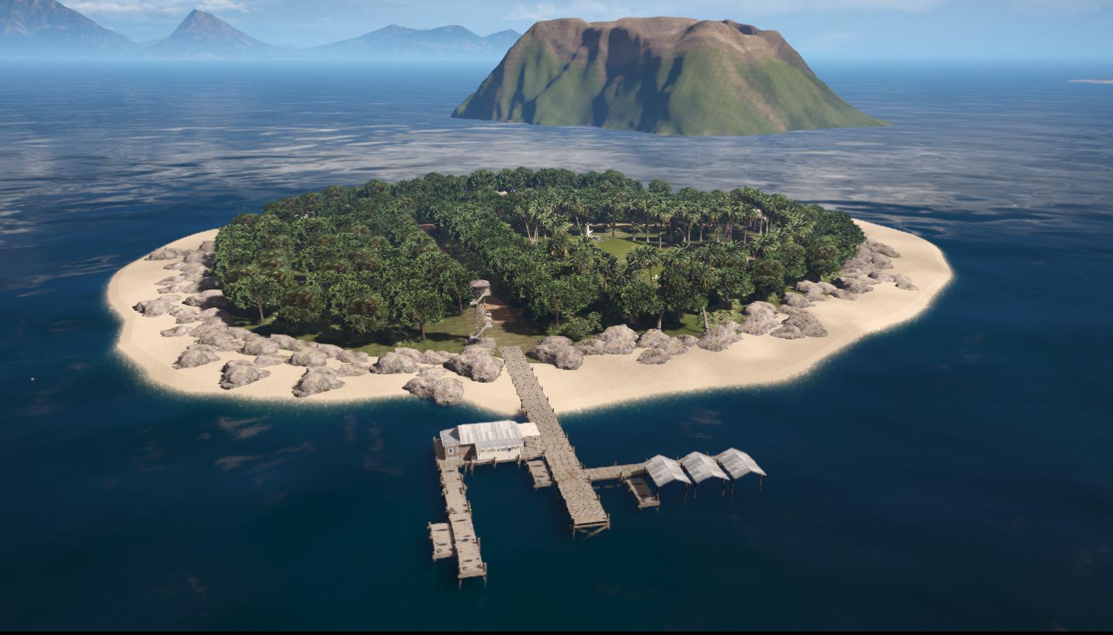 Galapagos Islands | MLO / MAP | Fivem GTAV | Optimized | Drag and Drop Files | Best Quality |