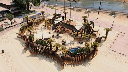 Tiki Bar Beach Club | MLO / MAP | Fivem GTAV | Optimized | Drag and Drop Files | Best Quality |