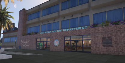 Vinewood Police Station | MLO / MAP | Fivem GTAV | Optimized | Drag and Drop Files | Best Quality |