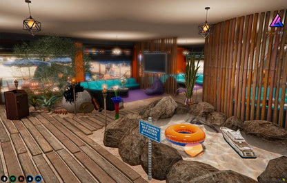 Pearls Seafood Restaurant | MLO / MAP | Fivem GTAV | Optimized | Drag and Drop Files | Best Quality |