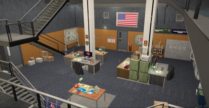 Mission Row Lspd Station | MLO / MAP | Fivem GTAV | Optimized | Drag and Drop Files | Best Quality |