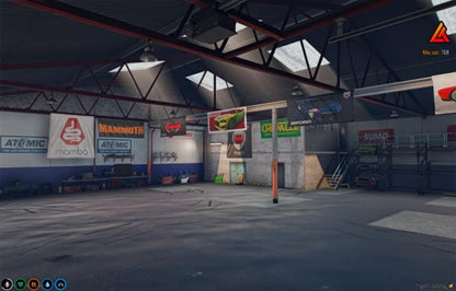 Import Garage Mechanic | MLO / MAP | Fivem GTAV | Optimized | Drag and Drop Files | Best Quality |
