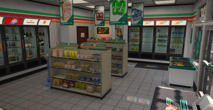 24-7 Stores Renewed | MLO / MAP | Fivem GTAV | Optimized | Drag and Drop Files | Best Quality |