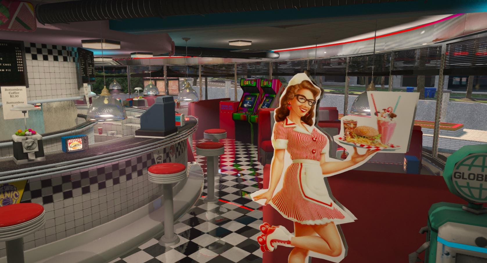 Auto-BurgerShot | MLO / MAP | Fivem GTAV | Optimized | Drag and Drop Files | Best Quality |