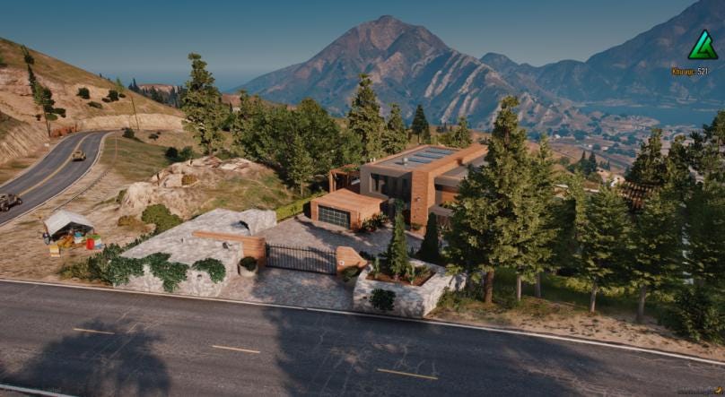 Forest Mansion | MLO / MAP | Fivem GTAV | Optimized | Drag and Drop Files | Best Quality |