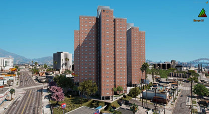 O'Block Tower | MLO / MAP | Fivem GTAV | Optimized | Drag and Drop Files | Best Quality |