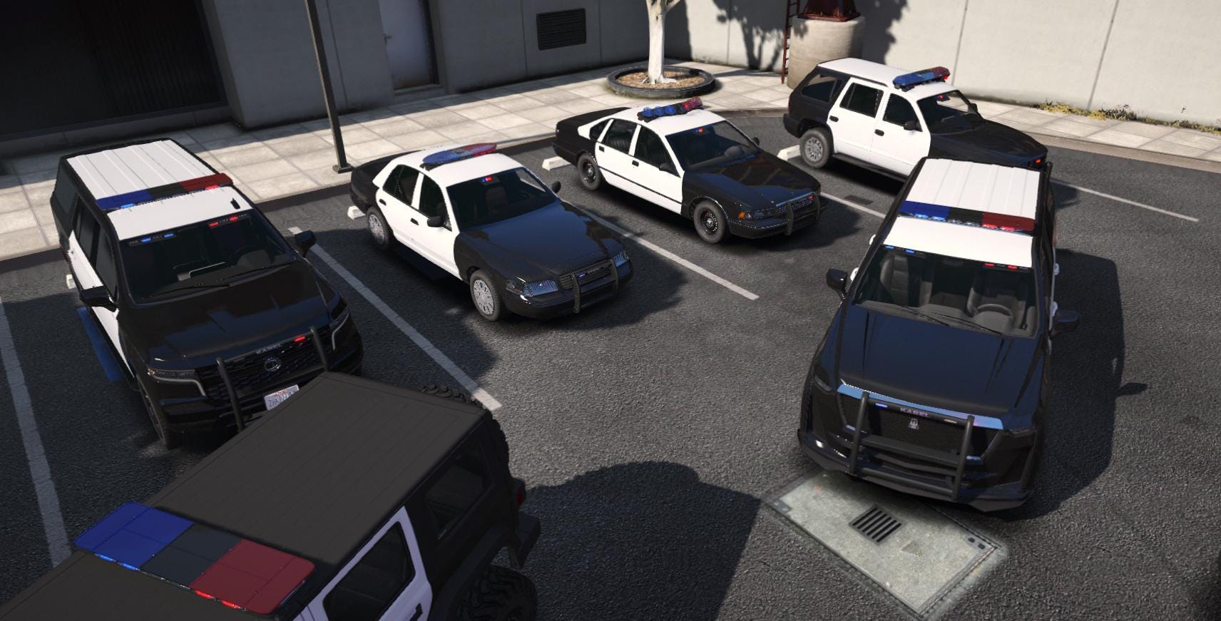 Police Mega Car Pack | Fivem GTAV | Optimized | Drag and Drop Files | Best Quality |