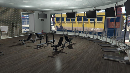 L.A Fitness Gym | MLO / MAP | Fivem GTAV | Optimized | Drag and Drop Files | Best Quality |