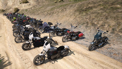 Biker Vehicle Pack  | Fivem GTAV | Optimized | Drag and Drop Files | Best Quality |