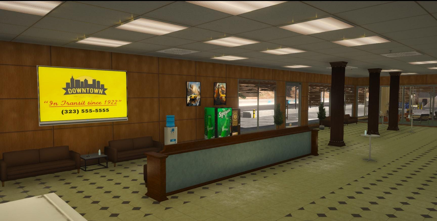 Del Perro Taxi Department | MLO / MAP | Fivem GTAV | Optimized | Drag and Drop Files | Best Quality |
