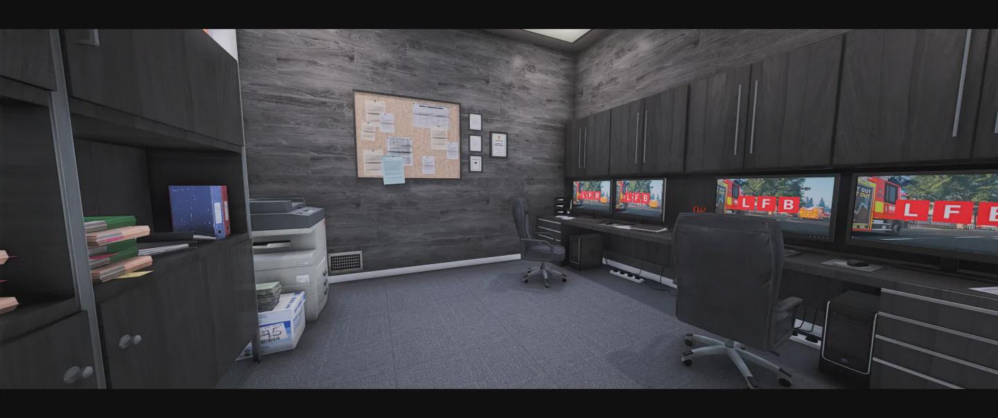 Harrow Fire Station | MLO / MAP | Fivem GTAV | Optimized | Drag and Drop Files | Best Quality |