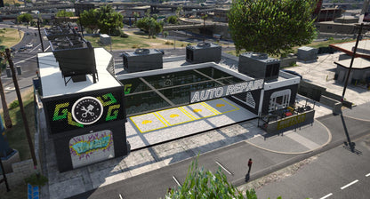 Auto-Repair Mechanic | Fivem GTAV | Optimized | Drag and Drop Files | Best Quality |