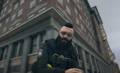 Bobby Police | PED | Fivem GTAV | Optimized | Drag and Drop Files | Best Quality |