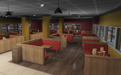 Popeye's Restaurant | MLO / MAP | Fivem GTAV | Optimized | Drag and Drop Files | Best Quality |