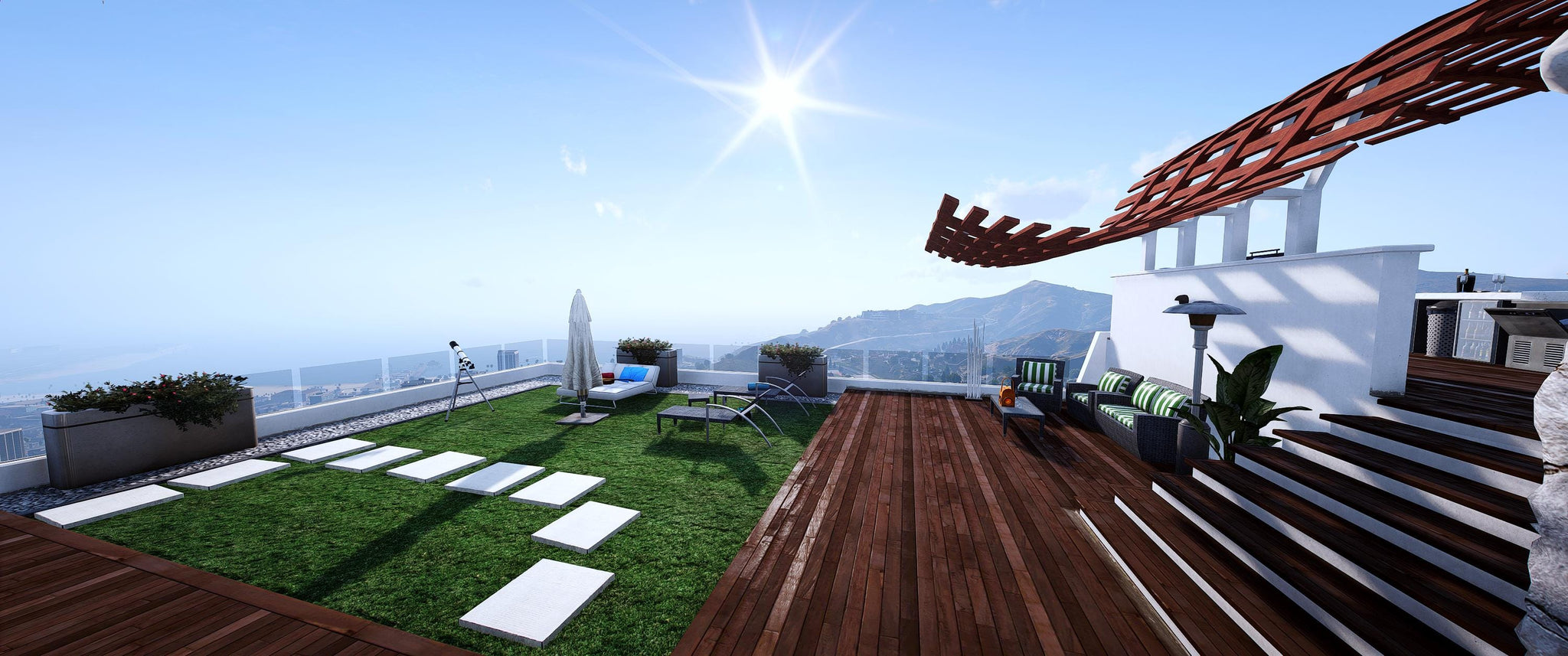 Rooftop Penthouse | MLO / MAP | Fivem GTAV | Optimized | Drag and Drop Files | Best Quality |