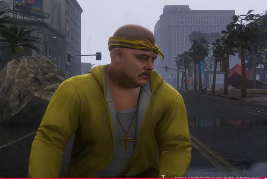 Martinez Vagos Ped | PED | Fivem GTAV | Optimized | Drag and Drop Files | Best Quality |