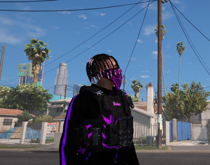 Ballas | CLOTHING PACK | FiveM GTAV | Ballas Gang Full Outfit | Optimized | Drag & Drop | Best Quality |