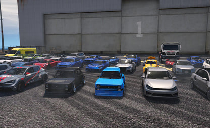 Lore-Friendly Car Pack | Pack / 124 Cars | Fivem GTAV | Optimized | Drag and Drop Files | Best Quality |