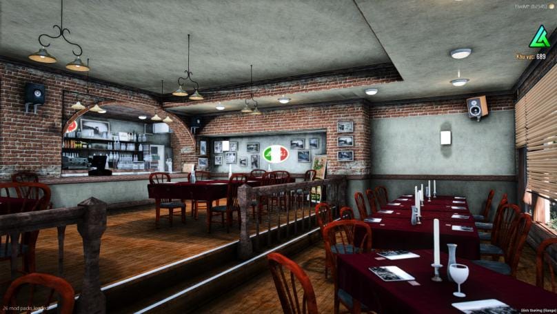 Italian Pizza Restaurant | MLO / MAP | Fivem GTAV | Optimized | Drag and Drop Files | Best Quality |
