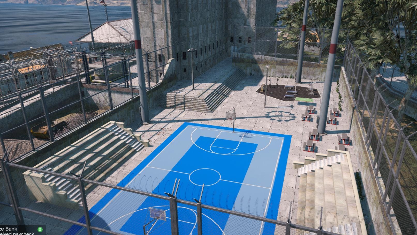 Alcatraz Prison | MLO / MAP | Fivem GTAV | Optimized | Drag and Drop Files | Best Quality |