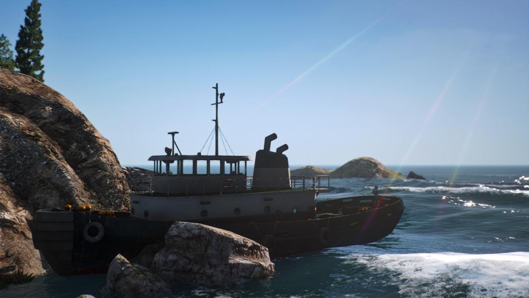 HideOut Boat | MLO / MAP | Fivem GTAV | Optimized | Drag and Drop Files | Best Quality |
