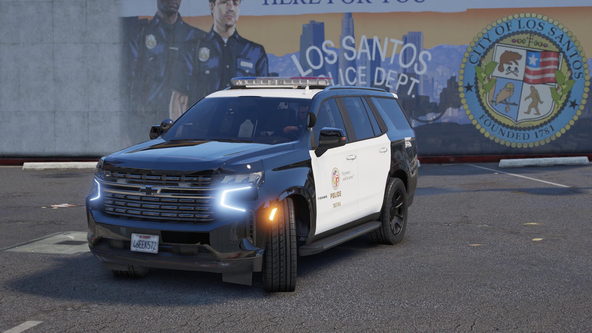 LAPD-LSPD Mega Car Pack | Fivem GTAV | Optimized | Drag and Drop Files | Best Quality |