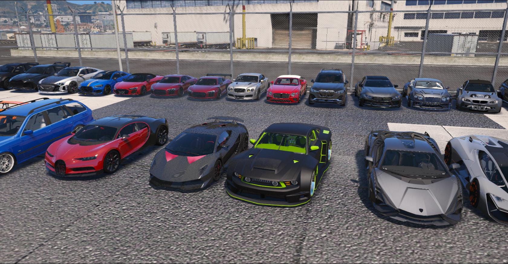 I +600 Debadged Car Pack | Fivem GTAV | Optimized | Drag and Drop Files | Best Quality |