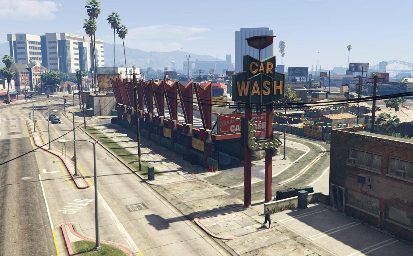 City Car Wash | MLO / MAP | Fivem GTAV | Optimized | Drag and Drop Files | Best Quality |