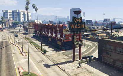 City Car Wash | MLO / MAP | Fivem GTAV | Optimized | Drag and Drop Files | Best Quality |