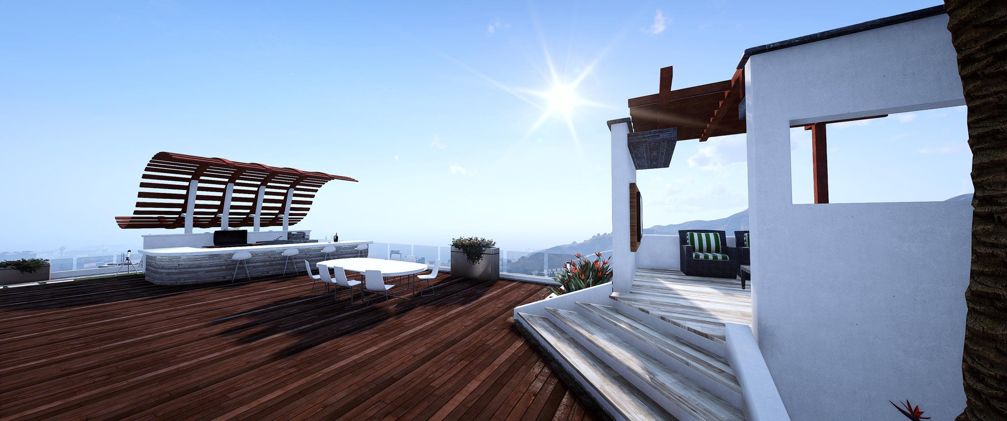 Rooftop Penthouse | MLO / MAP | Fivem GTAV | Optimized | Drag and Drop Files | Best Quality |