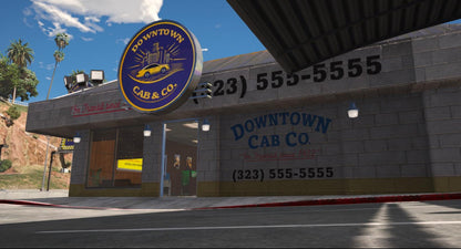 Del Perro Taxi Department | MLO / MAP | Fivem GTAV | Optimized | Drag and Drop Files | Best Quality |