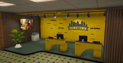 Del Perro Taxi Department | MLO / MAP | Fivem GTAV | Optimized | Drag and Drop Files | Best Quality |