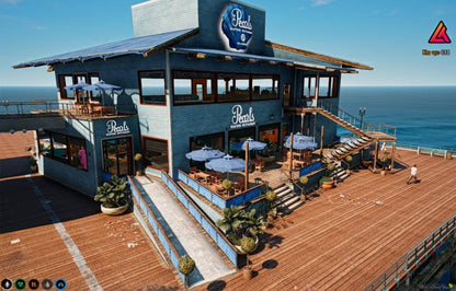 Pearls Seafood Restaurant | MLO / MAP | Fivem GTAV | Optimized | Drag and Drop Files | Best Quality |