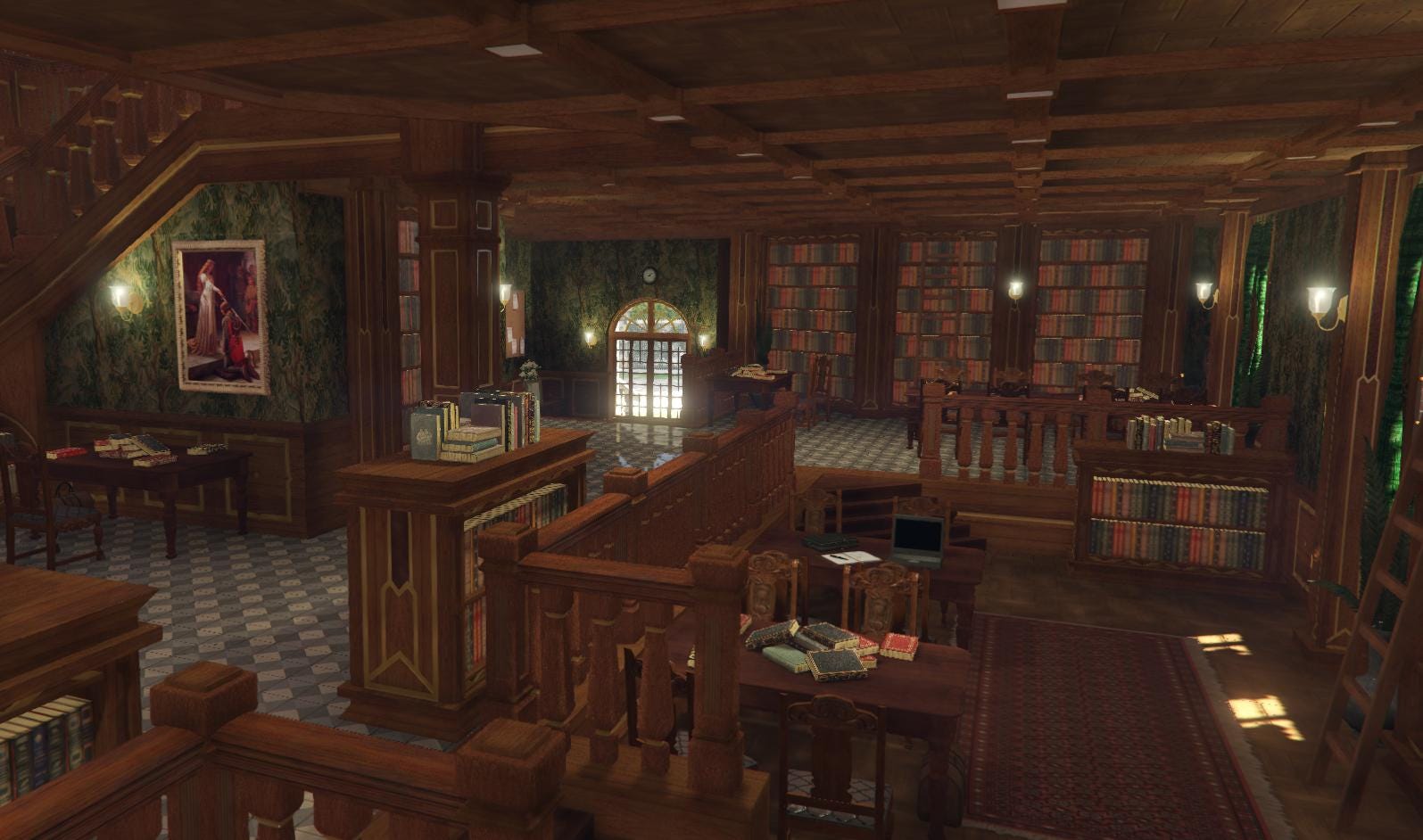 Public Library | MLO / MAP | Fivem GTAV | Optimized | Drag and Drop Files | Best Quality |