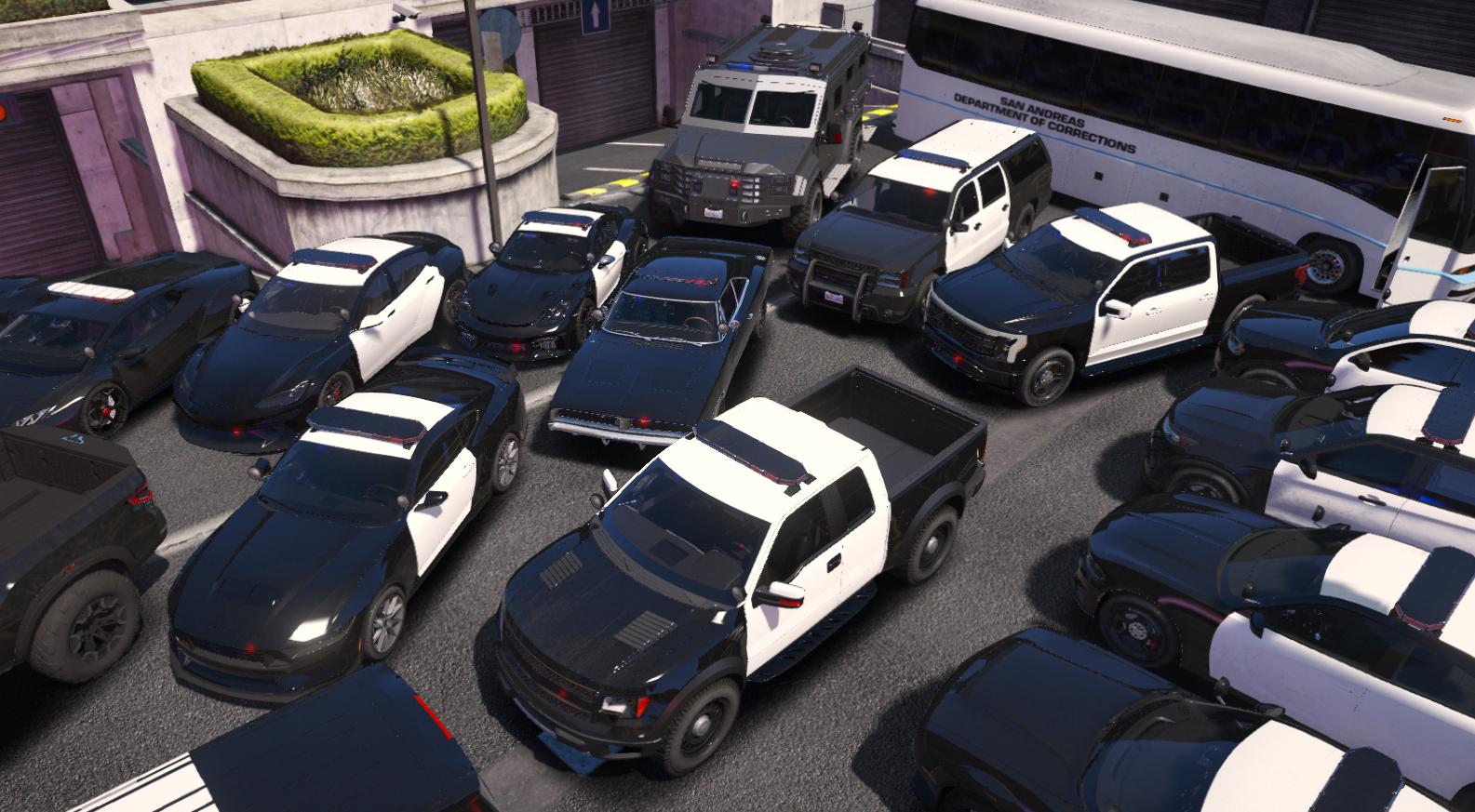 Police Unbranded Car Pack | Fivem GTAV | Optimized | Drag and Drop Files | Best Quality |